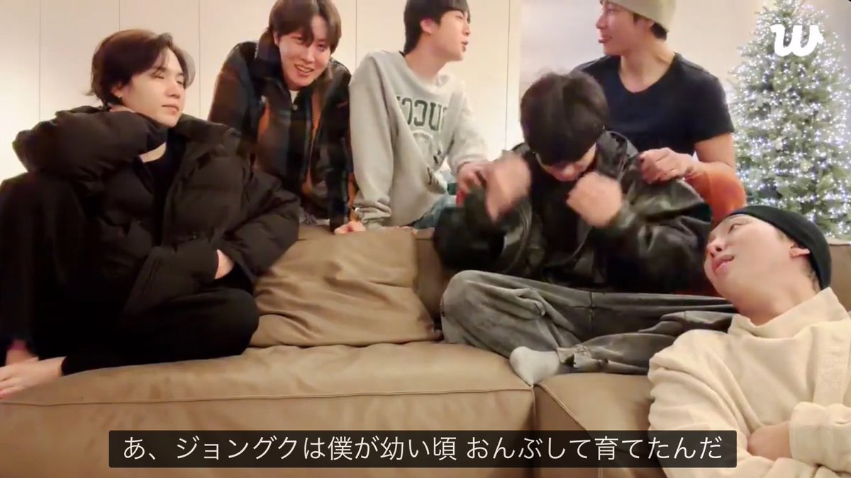 懐かしいジンくんのこのセリフ😂 今はグクの方が簡単に持ち上げちゃう