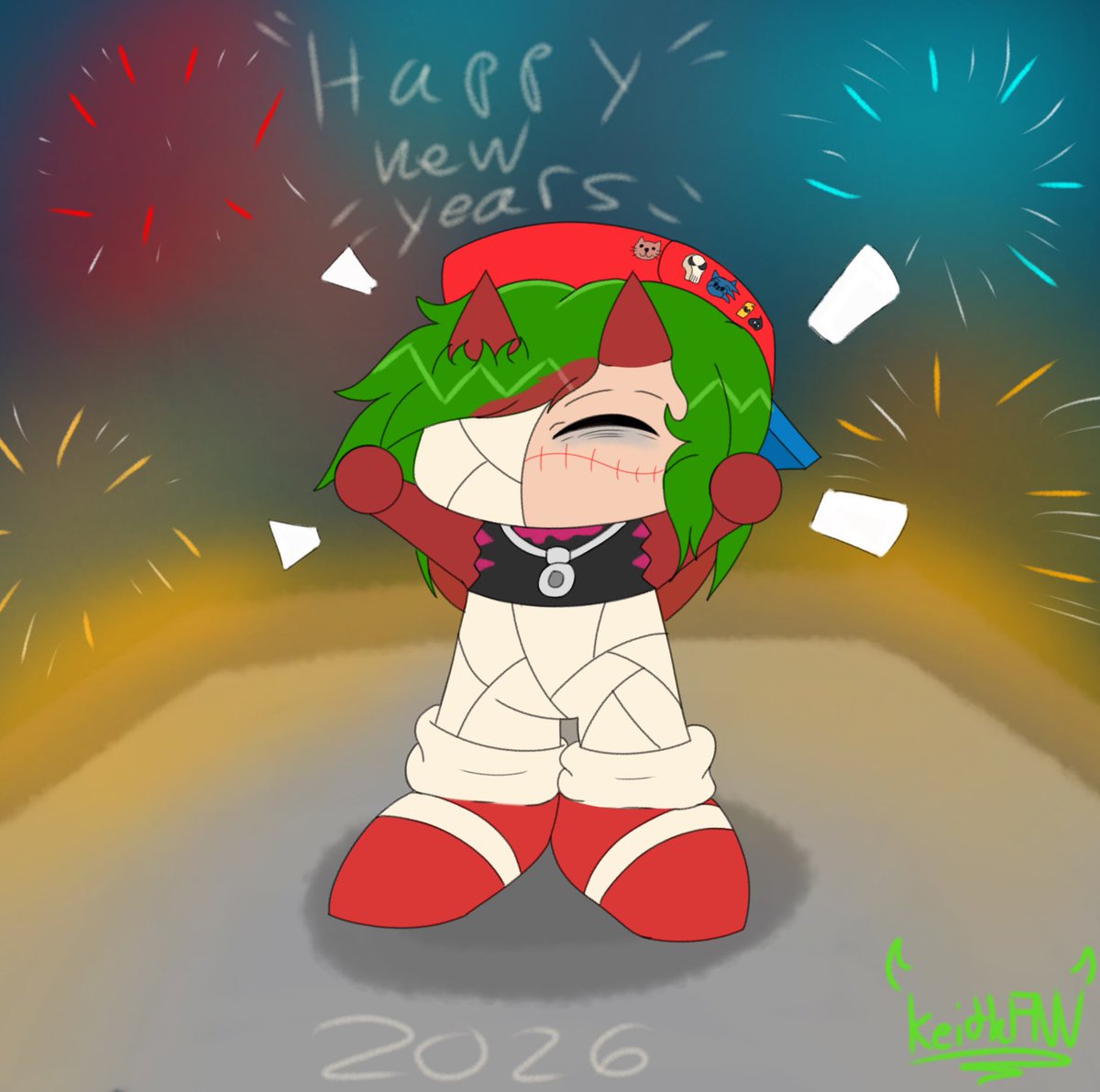 🎉HAPPY NEW YEARS EVERYONE🎉

Thank you everyone that supported me through 2025 Lets continue make more Art and memories in 2026 

THANK YOU SO MUCH EVERYONE 💚