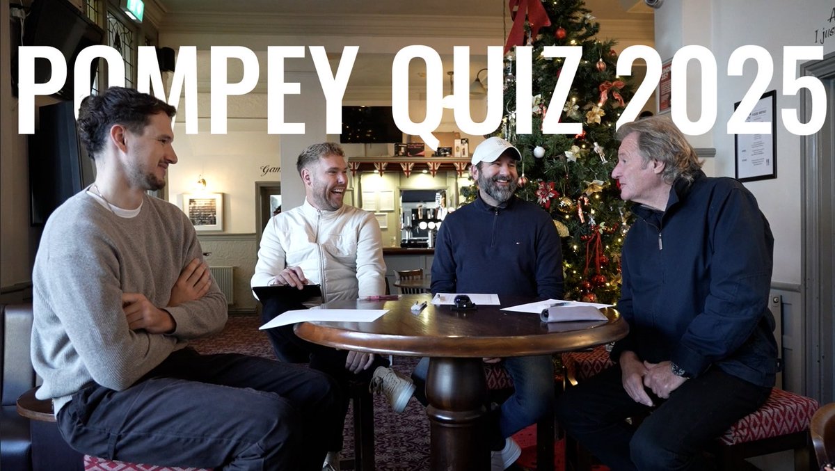 DanShawSports's tweet image. 🚨 POMPEY FANS 🚨
The BIG Pompey Quiz of the Year for 2025 is here ! 
95 questions about all things Portsmouth Football Club.
Give it a whirl &amp;amp; let me know how you get on. 
Retweets appreciated! 

#Pompey 

youtu.be/rRLd_rzLEz0?si…