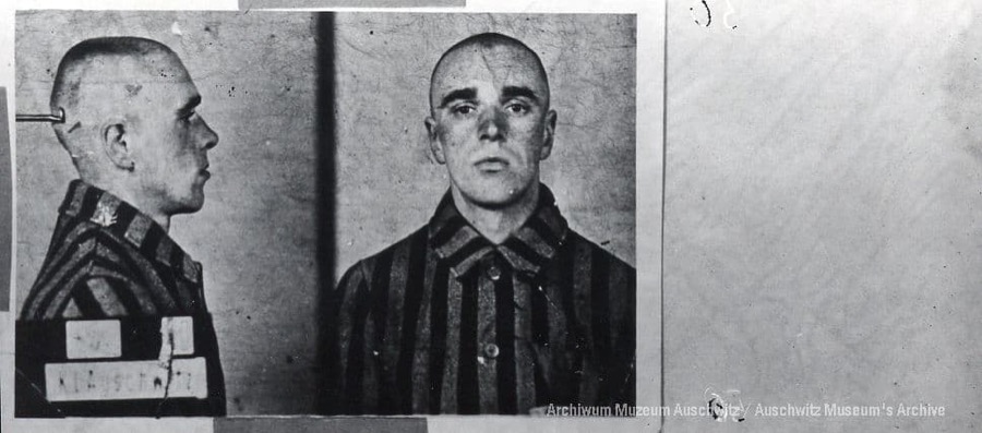 AuschwitzMuseum's tweet image. 1 January 1912 | A Pole, Włodzimierz Gargul, was born in Kraków. An engineer. 

Deported to #Auschwitz from Tarnów on 14 June 1940 in the first transport of Poles to the camp.
No. 50
In 1943 he was transferred to another camp. He survived the war.
---

▶ Watch a short video…