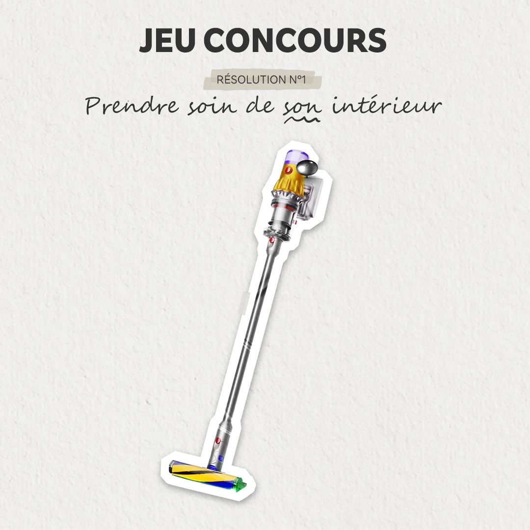 RakutenFrance's tweet image. Nouvelle année, nouvelles résolutions ! 🎉

Voici notre concours spécial résolutions 2026 : 
1 semaine = 1 super cadeau à gagner !🎁

Résolution n°1 : Prendre soin de son intérieur :
Tentez de remporter un Aspirateur balai Dyson V12! ✨

Pour participer :
- Like et retweete ce…