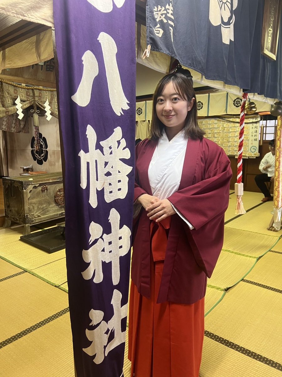 2026年最初の仕事！
巫女さん無事終わり！
#横手 #巫女
