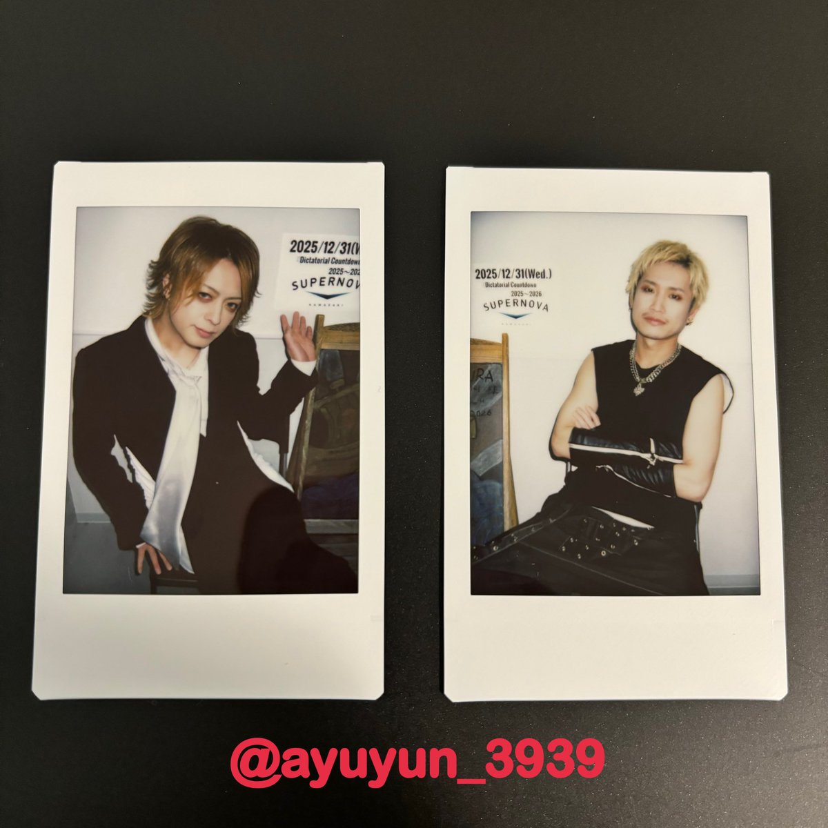 DIAURA ☆お譲り☆ カウントダウン チェキ 【譲】→翔也さん、達也さん