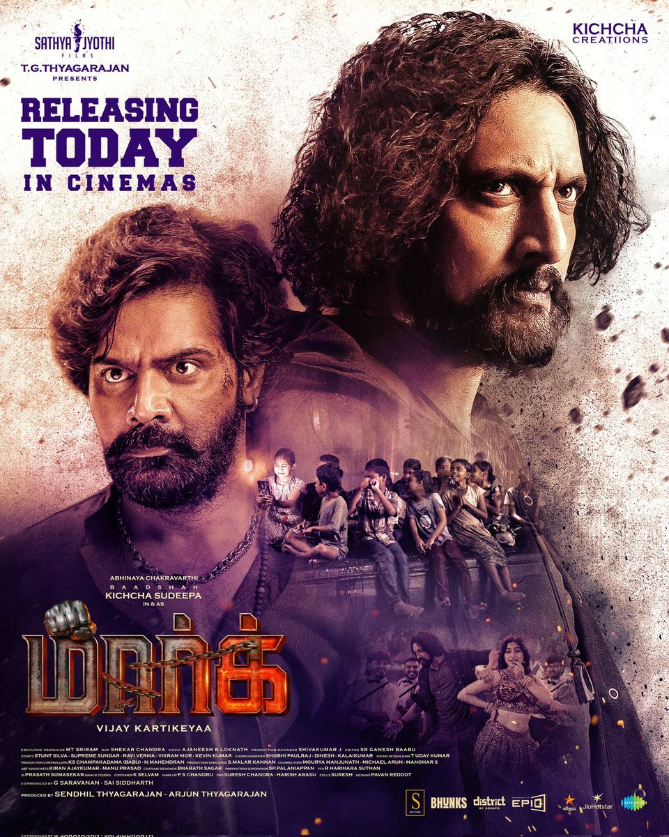 Troll_Cinema's tweet image. #KichchaSudeep’s #Mark Hits Screens Today In Tamil &amp;amp; Telugu 🎬🔥
After A Thunderous Response In Karnataka, Expectations Are Sky-High Across Other Regions Too 💥 #MarkTheFilm