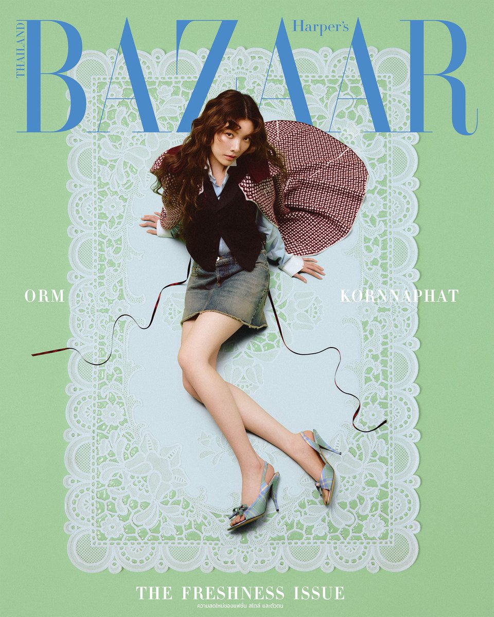 #BAZAARTheCover เสน่ห์ของแฟชั่นร่วมสมัยถูกถ่ายทอดผ่าน ‘ออม กรณ์นภัส’ กับการนำเสนอคอลเลกชั่นประจำฤดูใบไม้ผลิ/ฤดูร้อน 2026 จาก Dior ที่โดดเด่นด้วยการหยิบยกความคลาสสิกของเมซงมาปรับให้เข้ากับไลฟ์สไตล์ปัจจุบัน

#Dior
#DiorSS26
#BAZAARThailandxOrmKornnaphat 
#BAZAARThailand