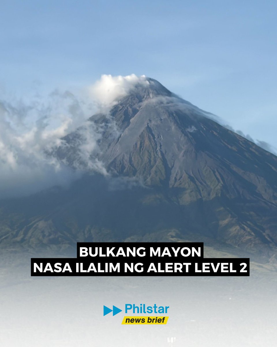 Pinapayuhan naman ang publiko na huwag pumasok sa 6-kilometrong Permanent Danger Zone, habang inaatasan ang mga lokal na pamahalaan na maghanda para sa posibleng paglikas sakaling lalo pang tumaas ang alert level. #PhilstarNewsBrief

PANOORIN: youtu.be/I5bxK9jqO3E