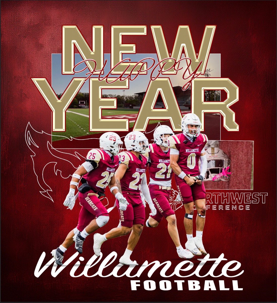 Willamette Football tweet media