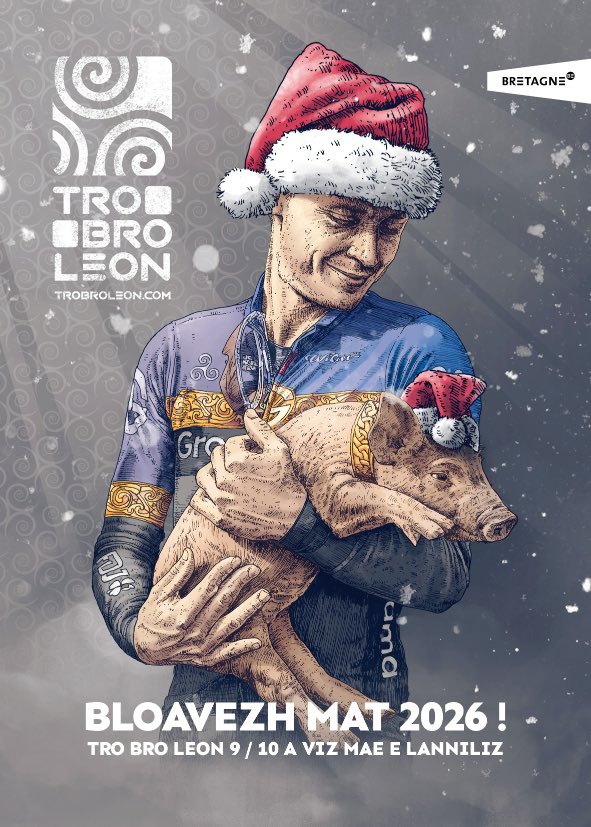 trobroleon's tweet image. 🥳 Bonne année 2026 !!! Rendez-vous les 9 et 10 mai à Lannilis !

🥳 Happy new year! See you in Lannilis on May 9 &amp;amp; 10!

#TroBroLeon