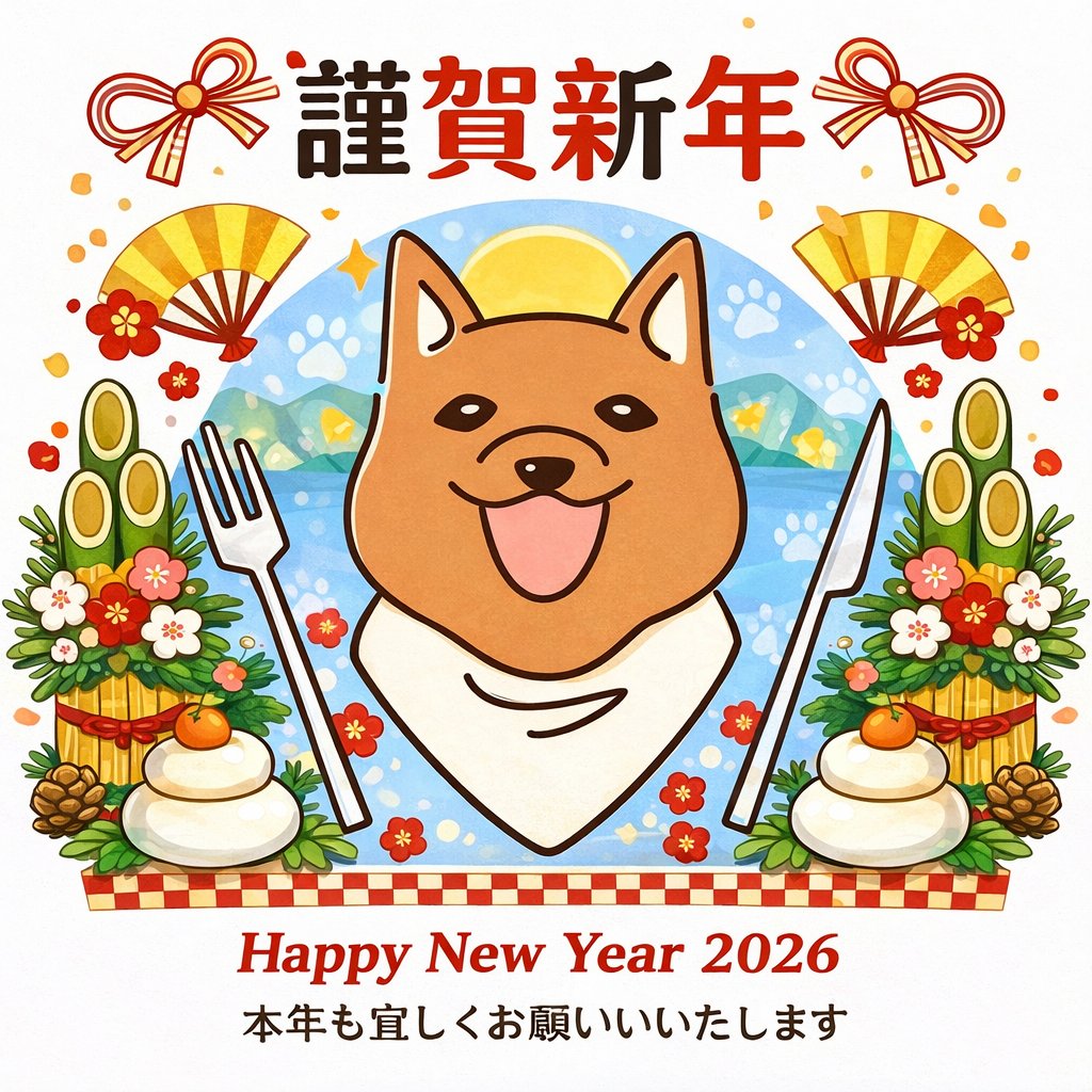 guruwan2's tweet photo. 明けましておめでとうございます🎍⛩️

会社も2周年を迎え、次の成長を作る年となりました🐶

今年から大きく成長しますのでよろしくお願いいたします👩‍💻

#名古屋 ＃ぐるわん https://t.co/hVpXY8GghD