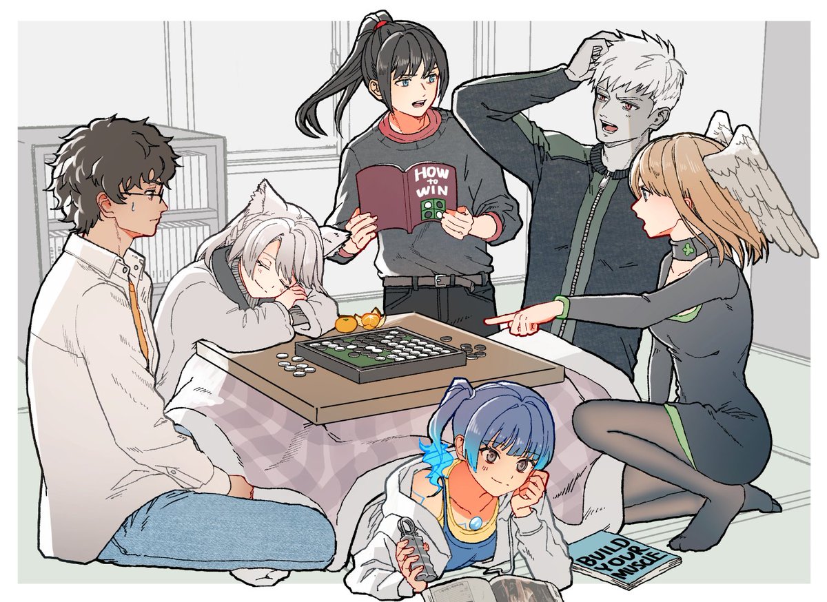 負けたチームが外にアイス買いに行く
⚠現パロ風味