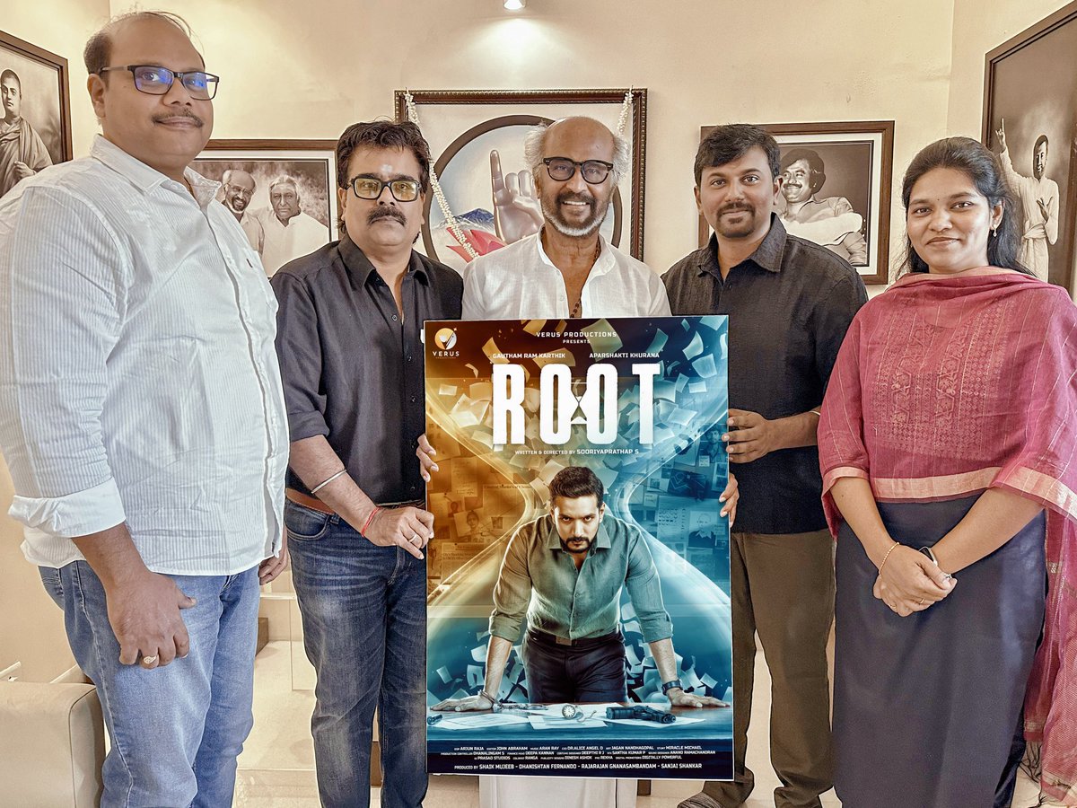 AllIndiaGRKFC's tweet photo. 🔥 #ROOT – First Look OUT NOW! 🔥
நம்ம அண்ணன் #GRK நடித்த
#ROOT படத்தின் First Look வெளியாகிவிட்டது 💥
First Look-ஐ தொடங்கி வைத்தது சூப்பர் ஸ்டார் @rajinikanth 👑🔥
@Gautham_Karthik
@soori_prathap
@verusproduction
#ROOT
#Rootfirstlook
#gauthamramkarthik
#GRK https://t.co/Riwe1CYTdl