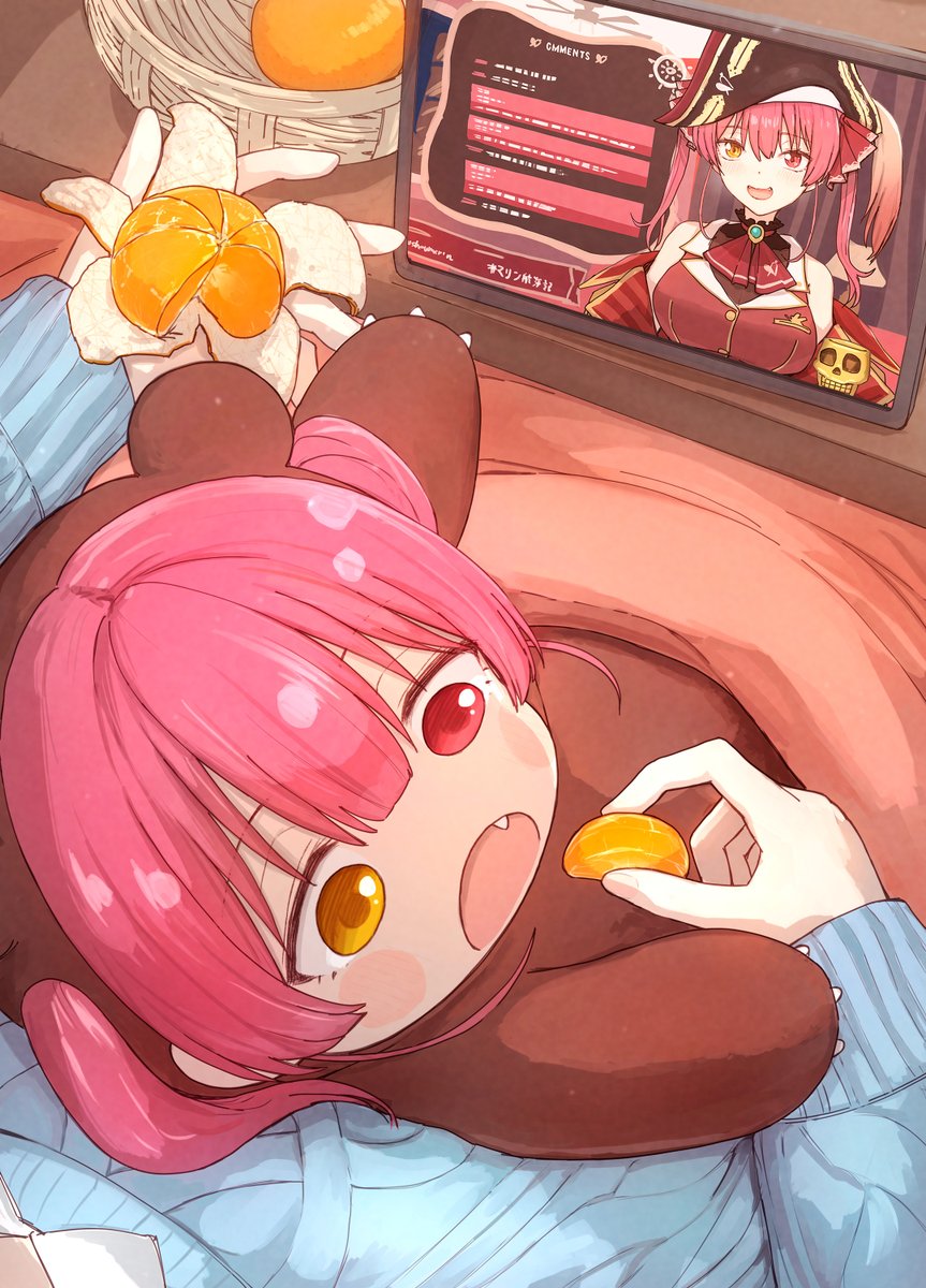 こたつでみかん
#マリンのお宝