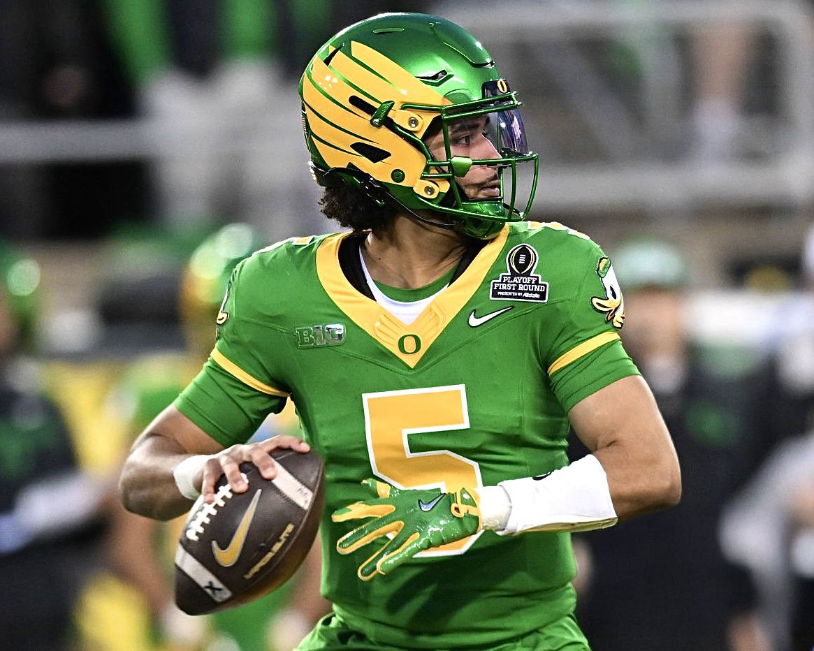 CFB Play #1 🏈 Jan 1st

QUACK ATTACK! 🦆

Oregon (ML) vs. Texas Tech
#GoDucks vs. #WreckEm 

❤️ if you’re tailing.

Once again, I’m backing the team who had played more recently.

I am excited to watch this game, but with how disappointing Oregon played in the 2nd Half against
