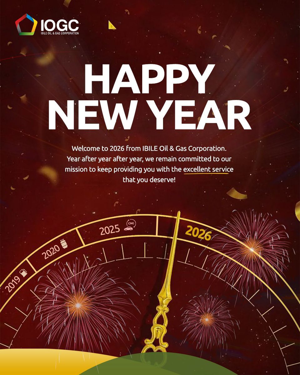 In 2026, IOGC stands firm in its commitment to delivering excellent, reliable service that makes a difference. .

Happy new year.

#iogc #2026 #newyear