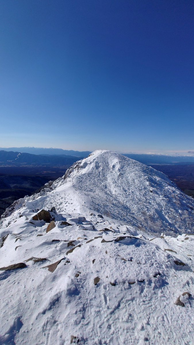 FugenStranger's tweet image. いちかわAB12 長野市移動　53

こちらは八ヶ岳連峰東天狗岳山頂
山岳移動　53

交信ありがとうございました！
