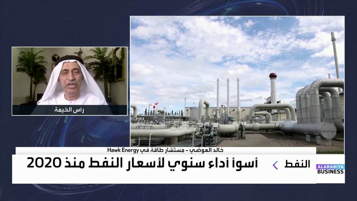 ما أسباب الضغط الكبير على أسعار النفط في 2025؟ وكيف ستتأثر الأسواق بتهديدات ترمب لإيران والتوترات مع فنزويلا؟. حوار نادين هاني مع مستشار طاقة في Hawk Energy خالد العوضي الأسواق العربية _Business nadine_bn 