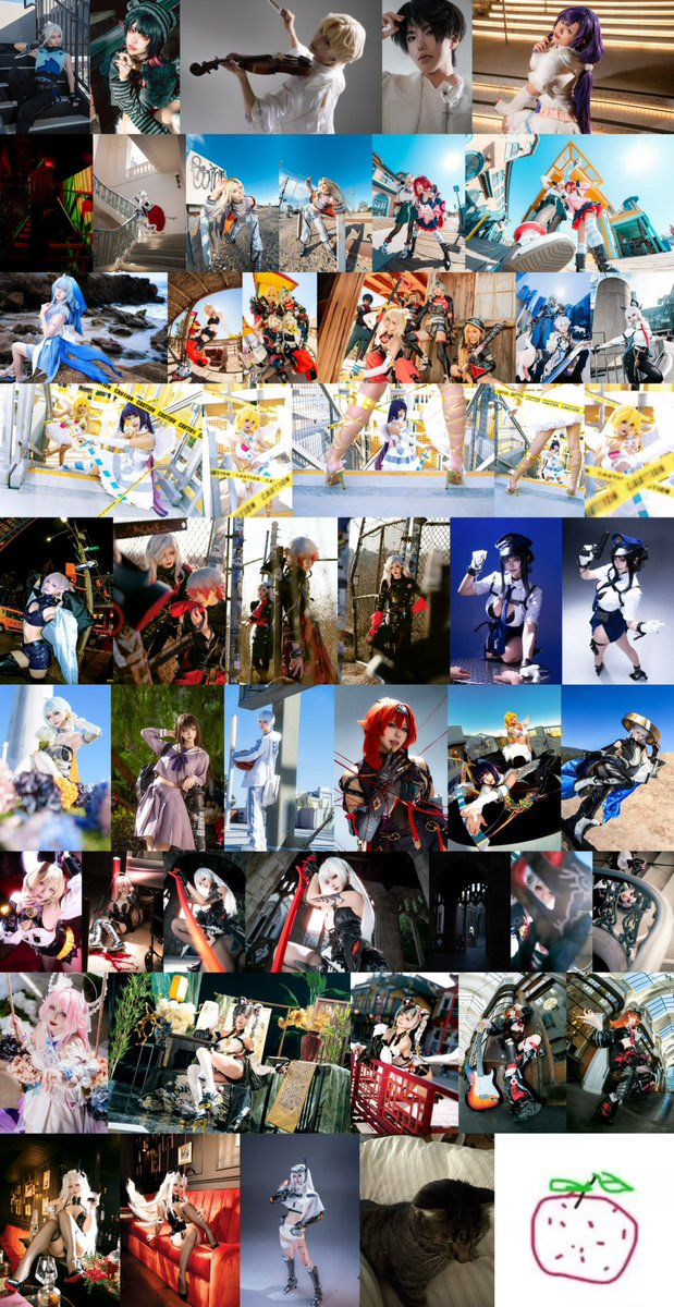 lycheekko's tweet image. ちなみに今年の‼︎
一枚目はコスプレ納め‼︎
二枚目は撮影納めでした‼︎

2026年もよろしくお願いします‼︎