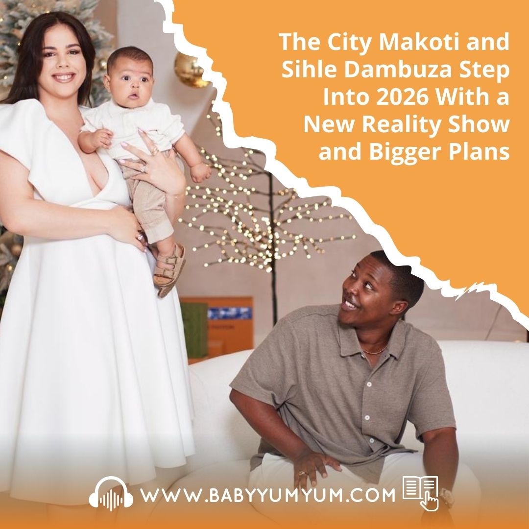 They’ve quickly become one of Mzansi’s favourite couples, and we love to see it❤️ . 
The City Makoti (Anika Dambuza) and her husband, Sihle Dambuza, are stepping into 2026 with big love, big energy and even bigger plans! 💍📺
The couple spoke to BabyYumYum’s <a href="/Goodwill_Thomo/">Goodwill</a> about