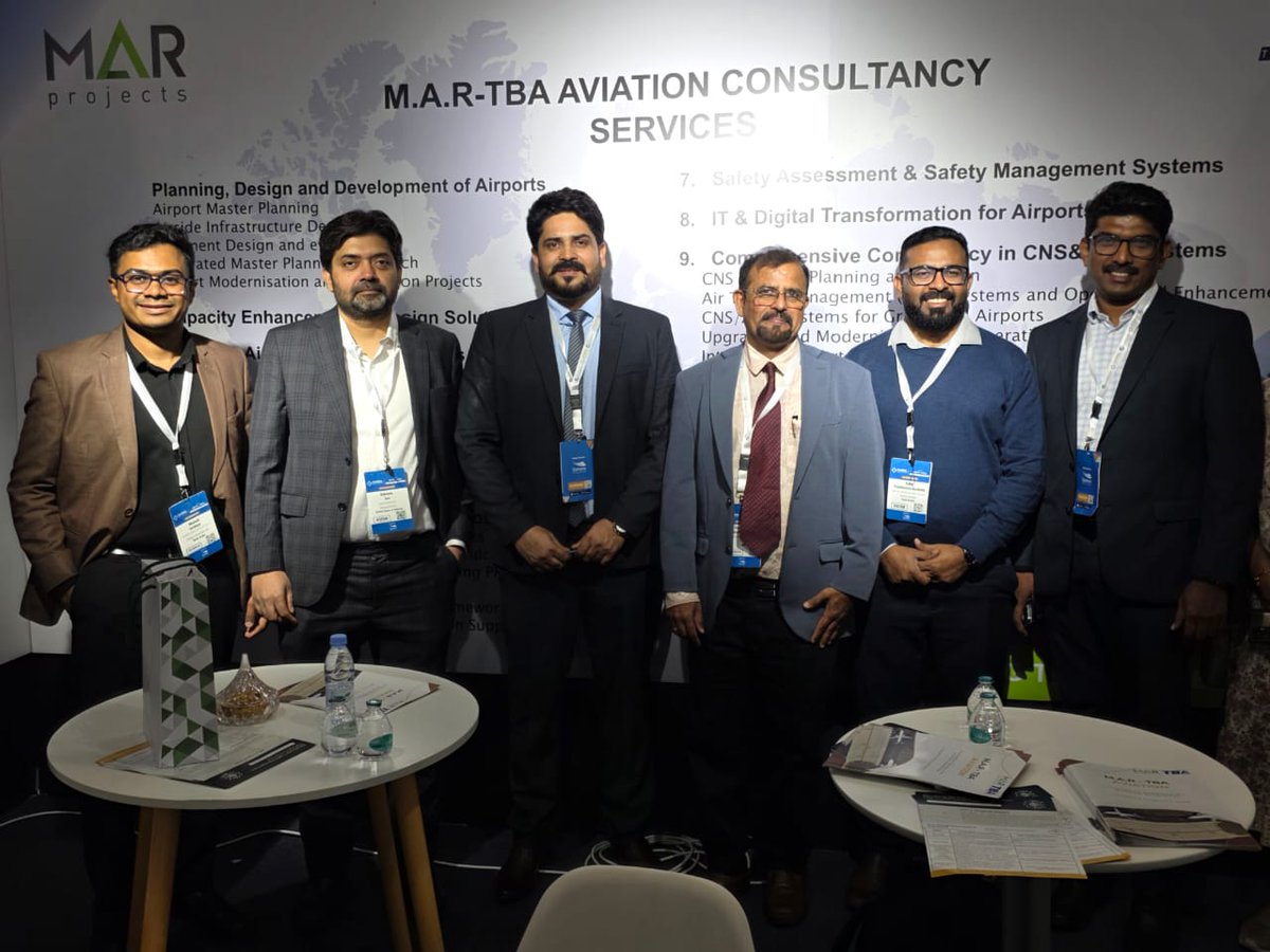 MARprojectsksa's tweet photo. An incredible experience representing M.A.R - TBA at Global Airports Forum 2025. 
Our team had the privilege of engaging with industry leaders to discuss the future of aviation infrastructure and operational excellence.
#GlobalAirportsForum #AviationConsultancy #AirportPlanning https://t.co/tPssXkWoBc