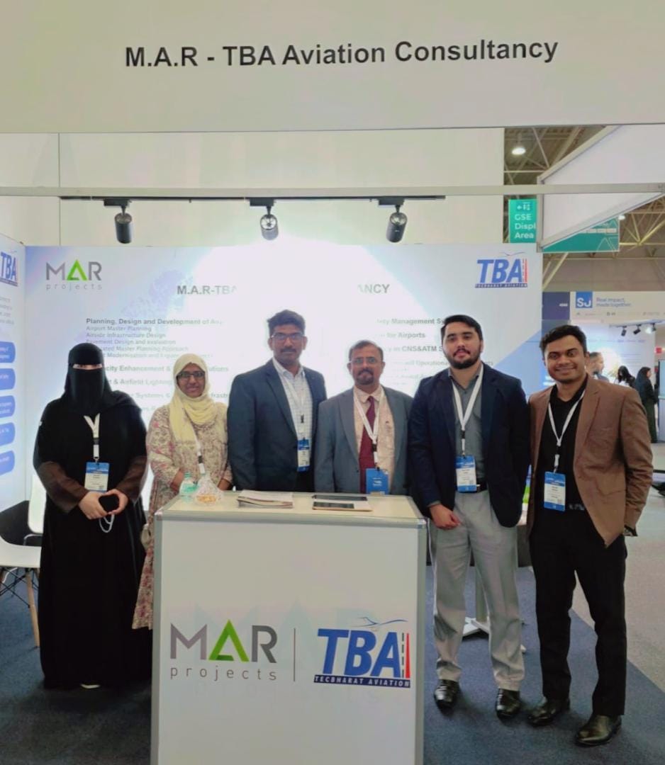 MARprojectsksa's tweet photo. An incredible experience representing M.A.R - TBA at Global Airports Forum 2025. 
Our team had the privilege of engaging with industry leaders to discuss the future of aviation infrastructure and operational excellence.
#GlobalAirportsForum #AviationConsultancy #AirportPlanning https://t.co/tPssXkWoBc