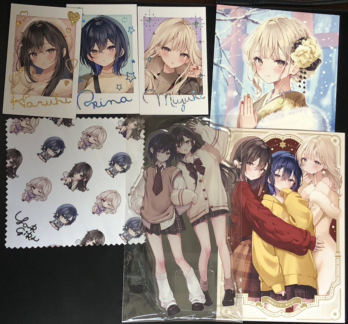 冬コミ購入品紹介！ ゆがー先生(@yugirlpict )の新刊セットと