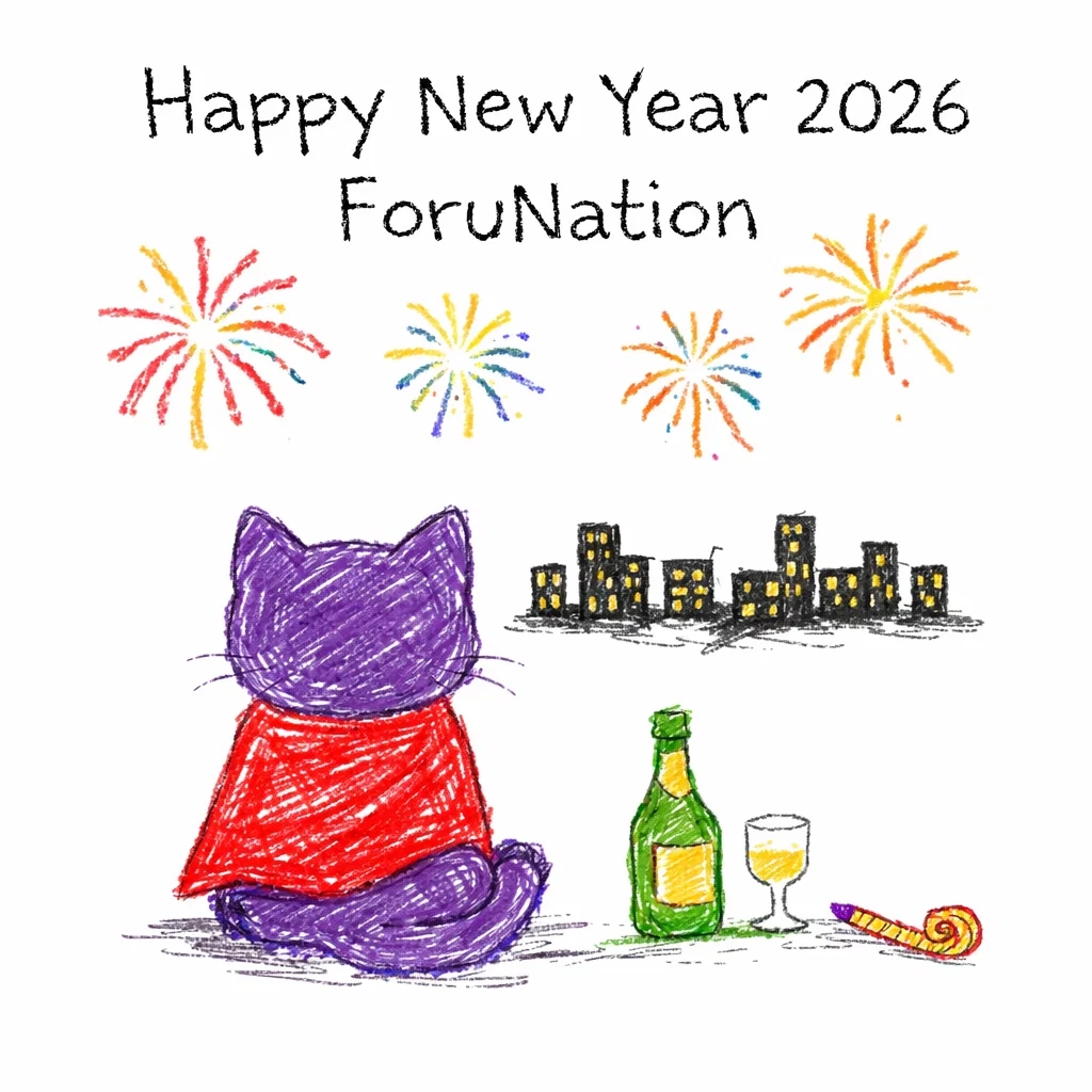 Happy New Year, ForUnation! 🎉🎉🎉
Through everything, we’re still here.

Let’s step into 2026 🔥