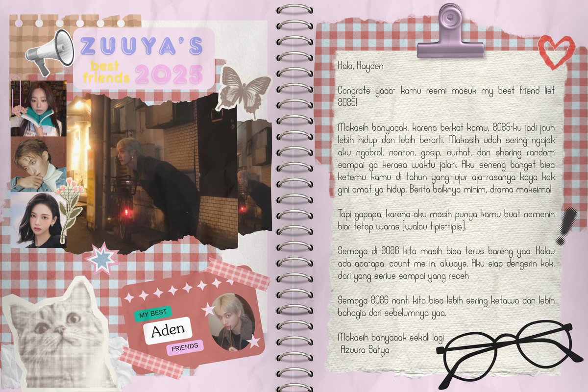 aetlantean's tweet image. Kenang-kenangan wkwkw thank you @dobkyeom semoga lebih asbun cihuy 👍