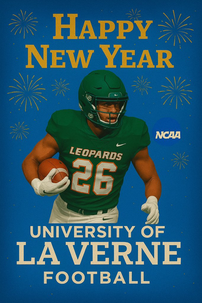La Verne Leopards Football tweet media