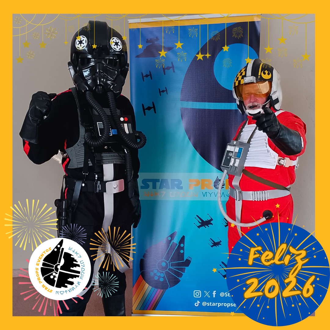 StarProps's tweet image. Un nuevo año comienza en la Galaxia. Desde Star Props deseamos que la Fuerza os acompañe en este nuevo ciclo. 

#starprops #strapropseventos #starwars #sinanimodelucro #starwarscosplay