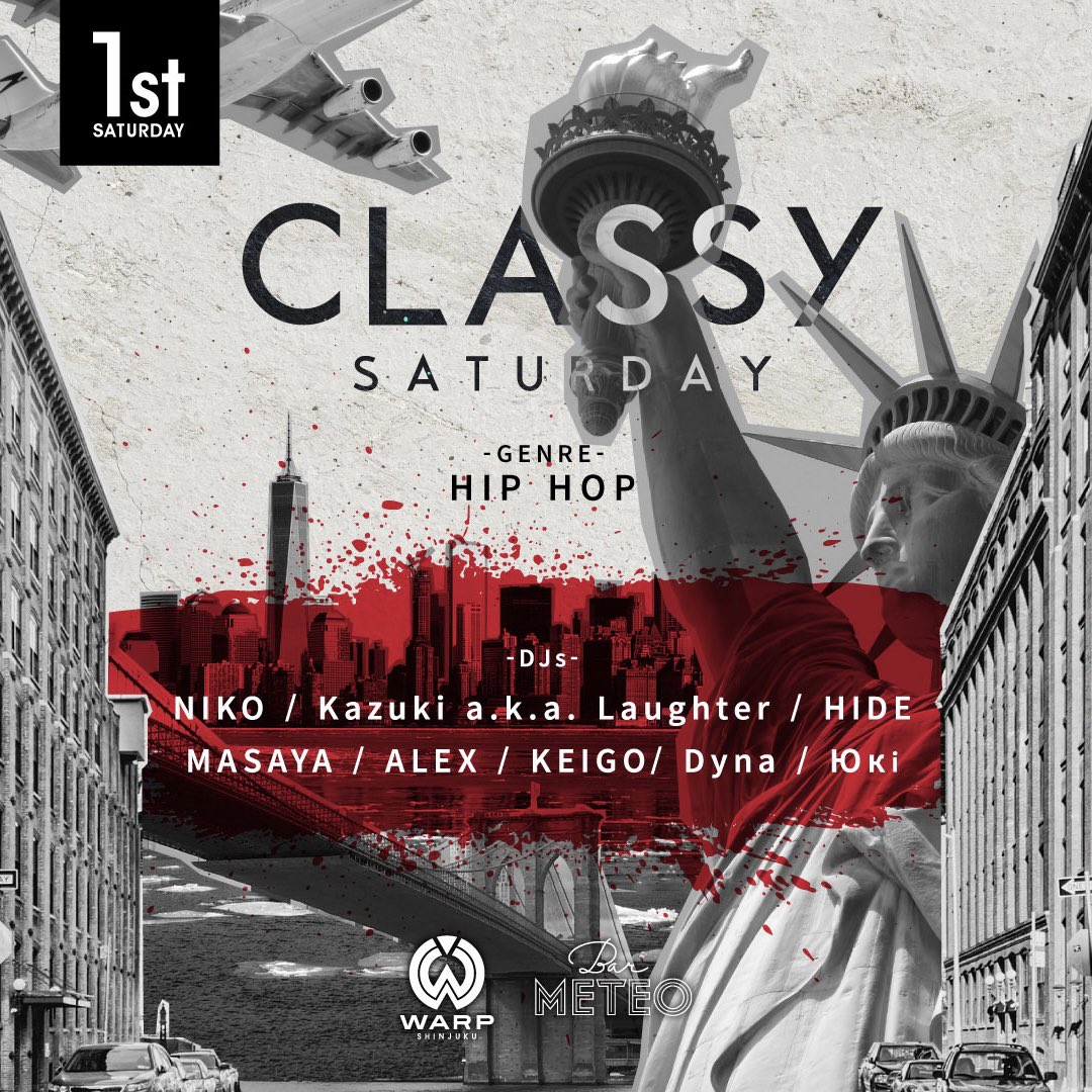 🔻新年一発目🔻
2026年1月3日(土)の
新宿歌舞伎町No.1クラブ
『WARP SHINJUKU』は

Drum &amp; Bassパーティー
『PIIINKing』開催します🔥

ゲスト・ディスカウントは
LINE▶️ lin.ee/J0nshRO
までお気軽にお問い合わせください！

COSMOフロアでは
KiRK、DANNA、Shotαらが
Drum &amp;