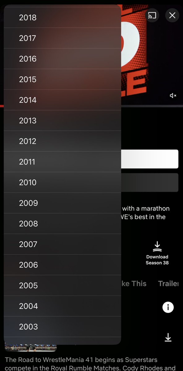 KJonhson92's tweet image. NETFLIX HAS ALL THE ROYAL RUMBLES AND WRESTLEMANIAS!!!!!🔥🔥🔥🔥