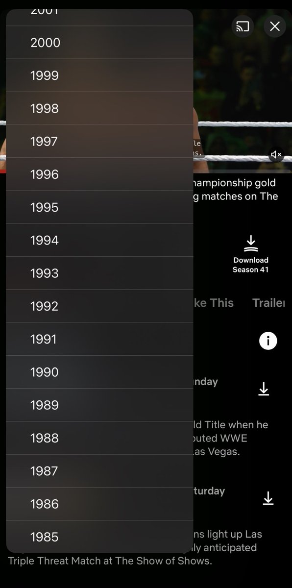 KJonhson92's tweet image. NETFLIX HAS ALL THE ROYAL RUMBLES AND WRESTLEMANIAS!!!!!🔥🔥🔥🔥