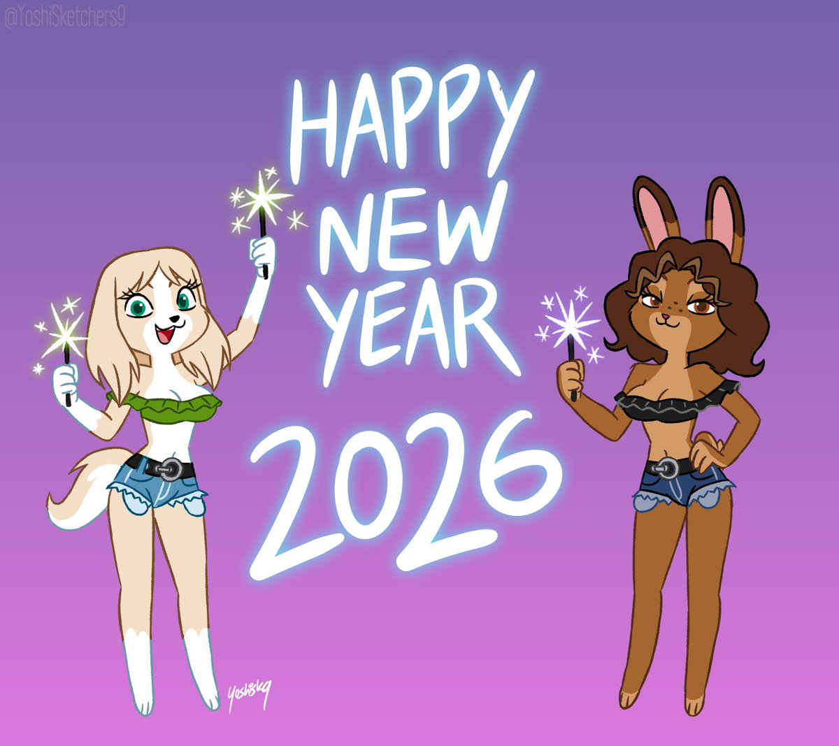 YoshiSketchers9's tweet image. ✨️Happy New Year 2026✨️