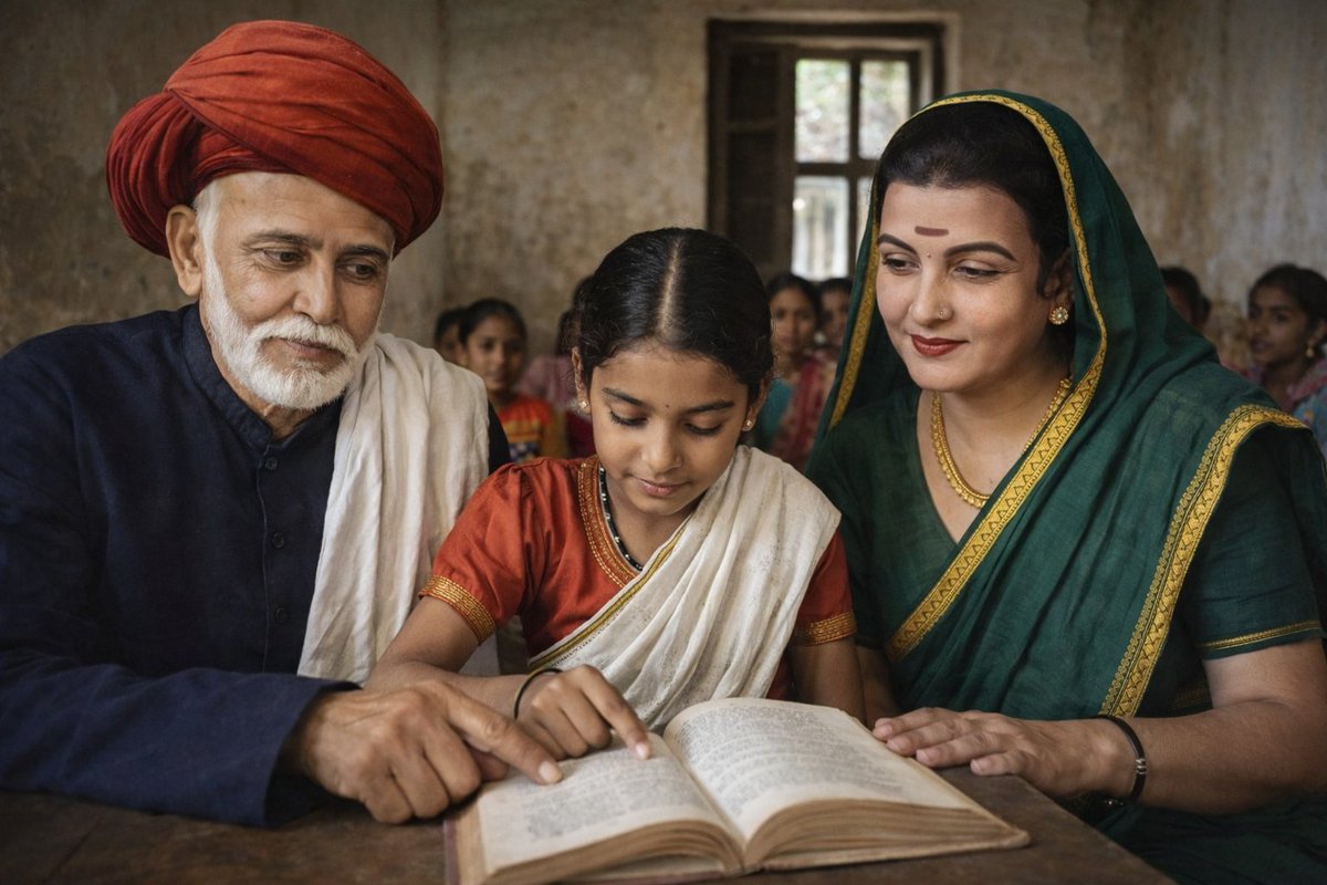 PRATHAM50598173's tweet photo. या भारतातल्या प्रत्येक मुलीच्या आयुष्यातील शिक्षणाच्या पेटलेल्या मशालाची सुरुवात ही
1 जानेवारी 1848 दिवशी मुलींची पहिली शाळा करूनच झाली
ती फक्त आणि फक्त महात्मा ज्योतिबा फुले आणि क्रांतीज्योती सावित्रीबाई फुले यांच्यामुळे
#महात्माज्योतिबाफुले
#सावित्रीबाईफुले
#साऊज्योती https://t.co/GbXwis2ncX