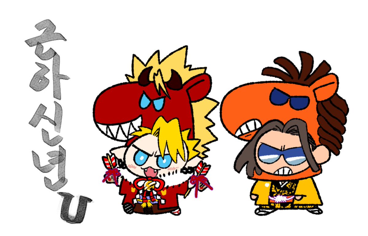 아히루 이번엔 제대로 빨간 말로 그렸다