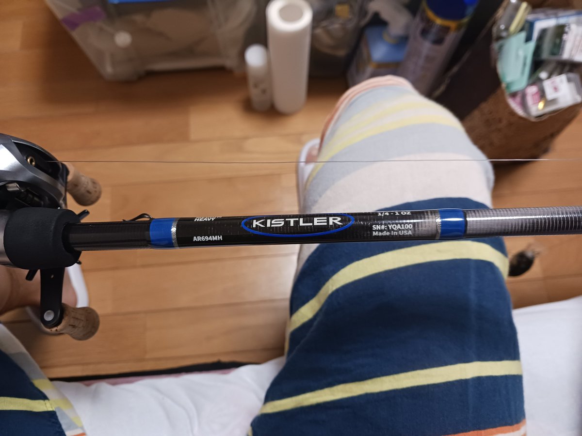 007represent's tweet image. キスラーロッド、増えた！
キャスティングのクーポン当たった！！
今年は、いい年♪
次は、初バス釣るぞ
#キスラー
#アルゴン
#AR694MH