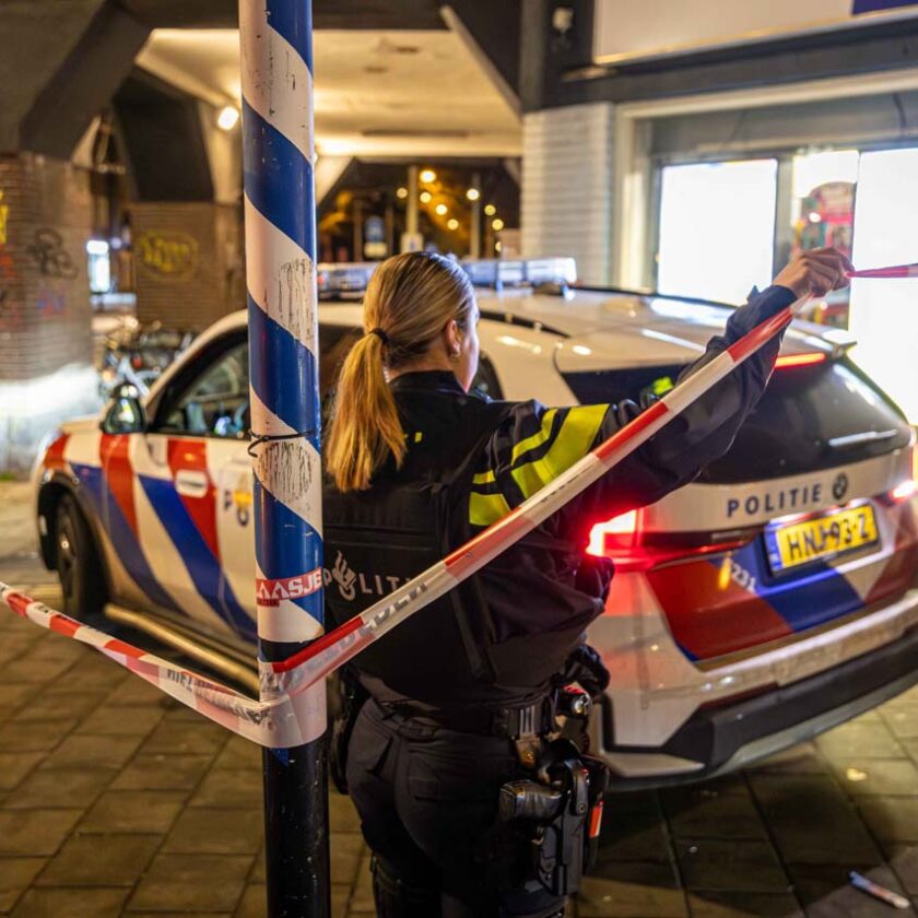 Overval tabakshop in Amsterdam