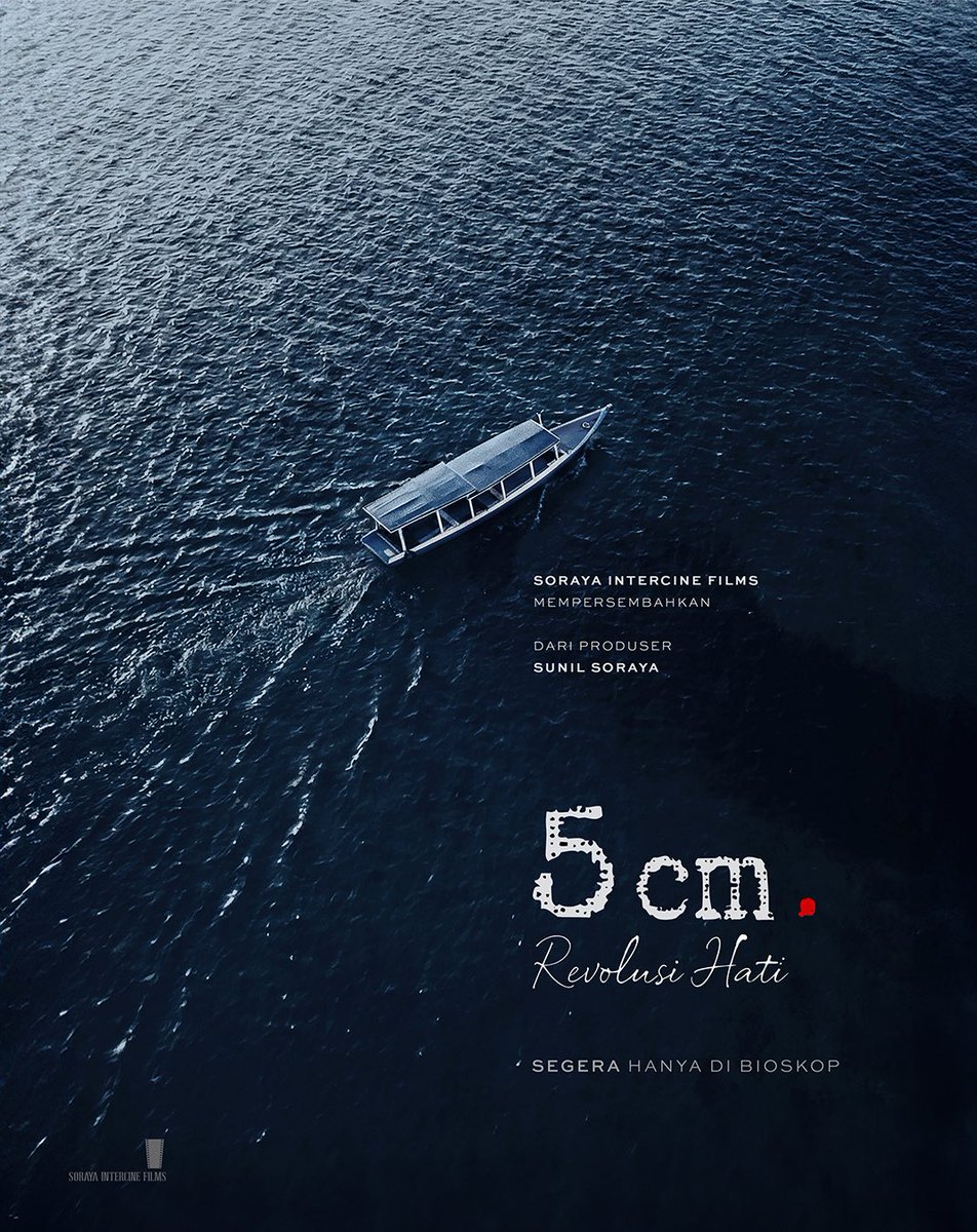 Soraya Intercine Films mempersembahkan
Teaser Poster 5cm: Revolusi Hati

Dimanapun tempatnya, jika bersama sahabat semua terasa Indah.

Hanya di bioskop
Segera!

#5cm #5cmRevolusiHati #SorayaIntercineFilms