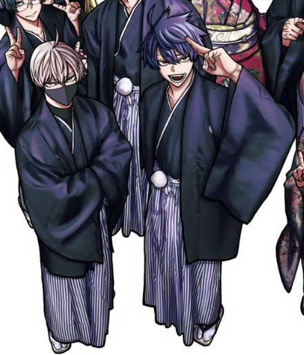 Kuru1530's tweet photo. Jin and Shiki in new year outfit 🥳 https://t.co/qEgXf1CmC7