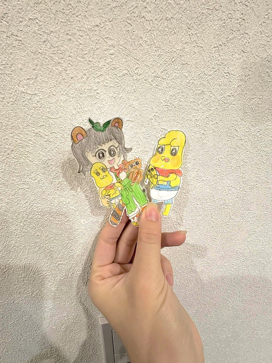 従兄弟がシールにして描いてきてくれた🫶
愛おしい、、、
#ぽこあーと