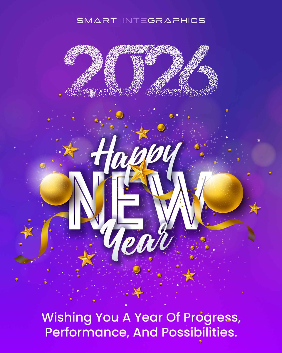 integral_ana's tweet photo. ✨ Happy New Year 2026! ✨

As data intelligence evolves, Smart InteGraphics continues to lead with real-time analytics, AI-powered insights, and faster decision-making. 

#HappyNewYear2026 #SmartInteGraphics #SmartIG #AIAnalytics #DataDriven https://t.co/qZwXsxbHdX