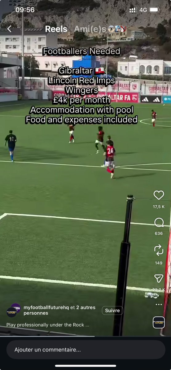 Bonne année 2026. 
Ça recrute à Gibraltar (en D1)