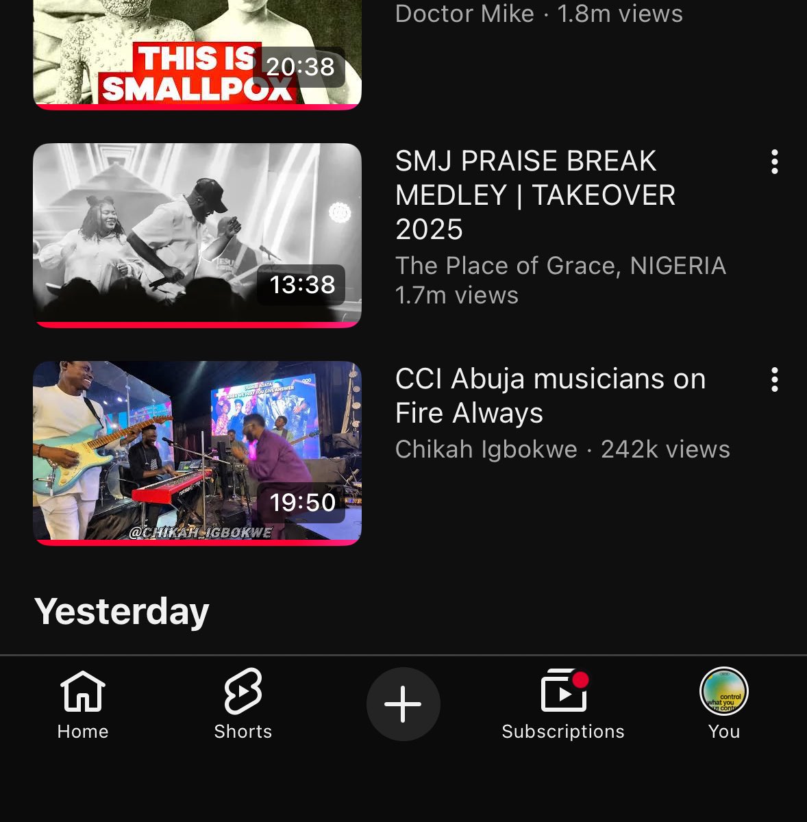 Not so much a song, but CCI utako praise session and SMJ praise break

Solid 30mins of bliss