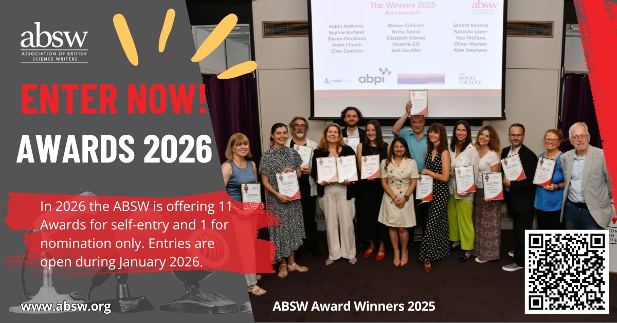 absw's tweet photo. #ABSWawards

📢Entries now open!!!

11 categories available for self-entry 🔗  https://t.co/MB9JqsQG52 
🎤 📰 💻 🎧 🎥

⚠️The Lifetime Achievement Award - our most prestigious award - is based on nominations from ABSW members 👉 https://t.co/kg2qgcVYdV https://t.co/463DkL63yi