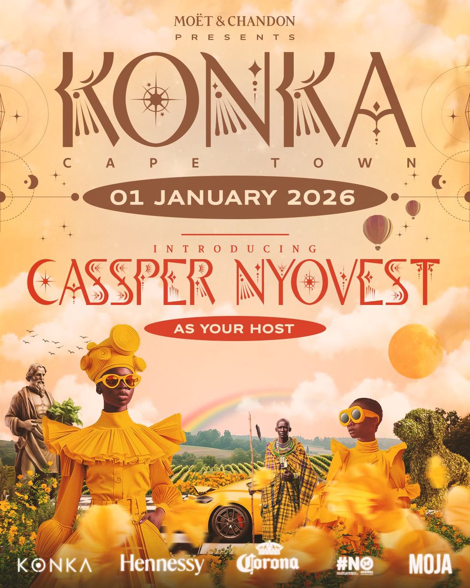 athandwe_'s tweet image. The big day has arrived and @KonkaSoweto is ready to lead the way! @casspernyovest will be the host and it’s just going to be everything 🥺🔥😍 #KonkaCapeTown
#MoëtChandon
#SummerTour