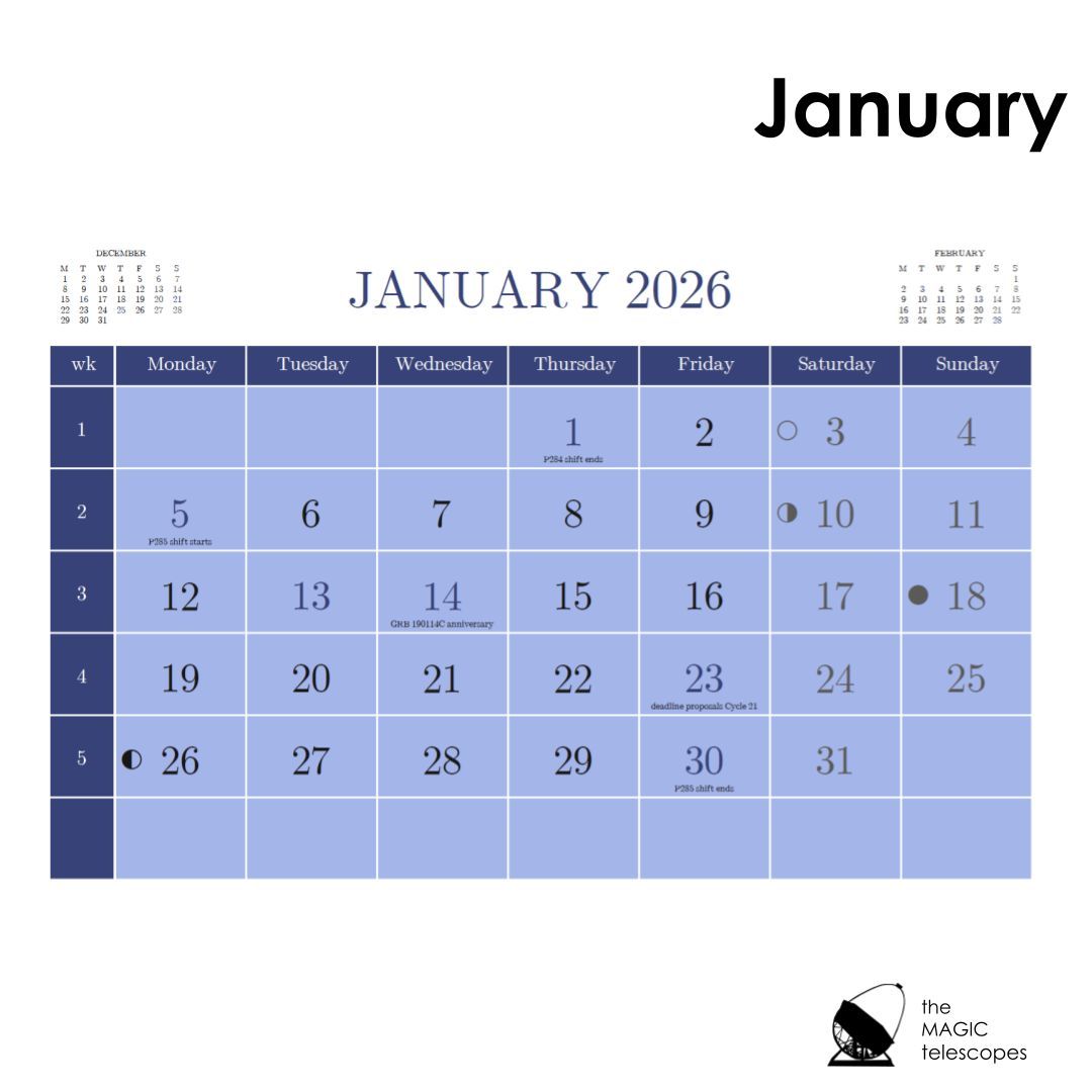 MAGIC telescopes 🔭🌠 tweet media