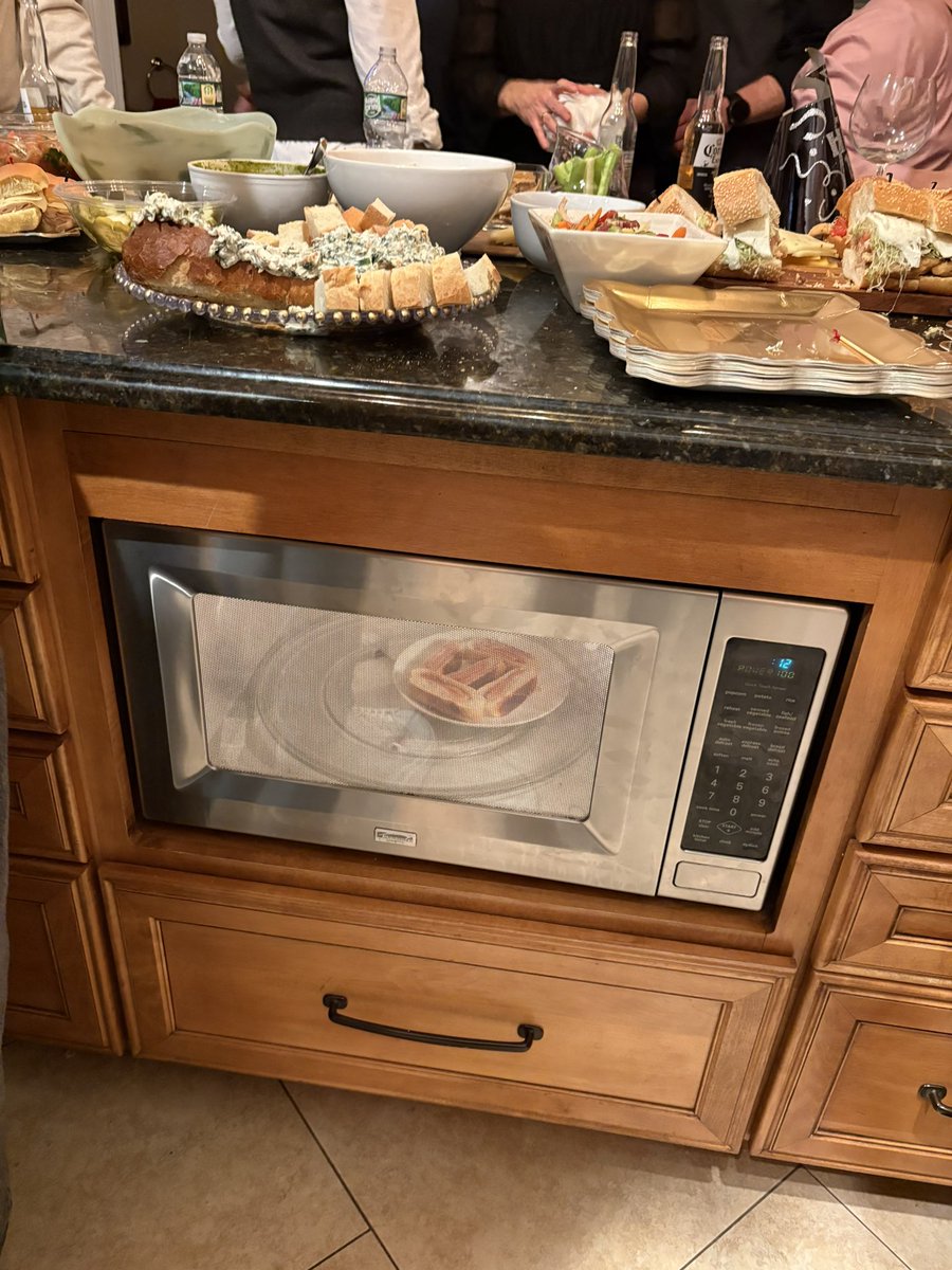 Absolutely appalled with the placement of my friends microwave