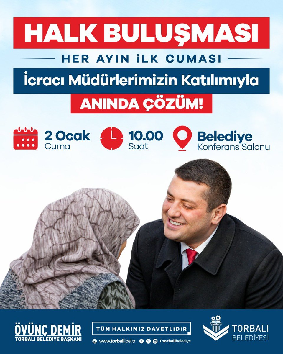 Tüm hemşerilerimizi, icracı müdürlüklerin de katılımı ile halk buluşmamıza “anında çözüm” için bekliyoruz. 
Gelip derdinizi söyleyin, hemen derman olalım!