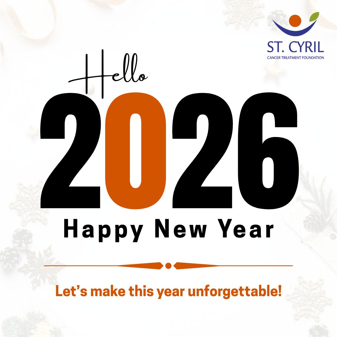 TreatCancerNig_'s tweet image. As we step into 2026, we are grateful for your support and hopeful for what’s ahead. Together, we continue the fight.

Happy New Year.

#happynewyear❤️ #grace #fightcancer #newmonth