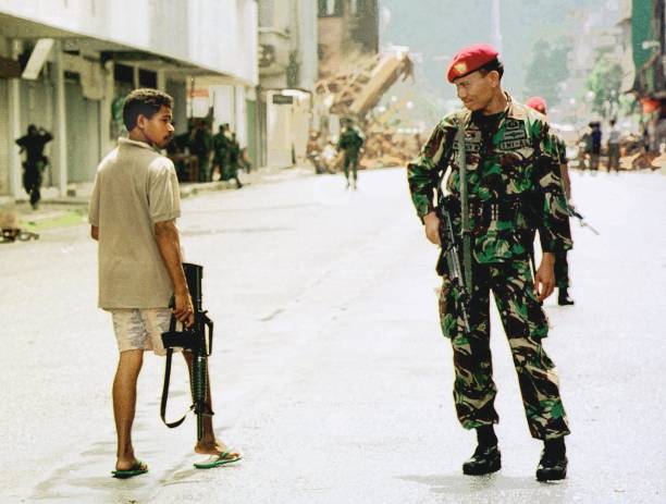 Out of Context Indonesian Military & LE tweet media